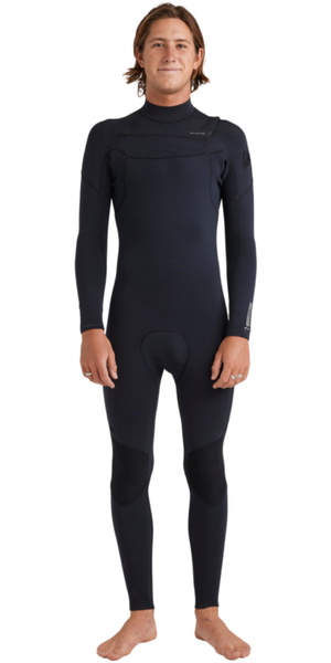 2025 Quiksilver Mens Everyday Sessions 5/4/3mm Chest Zip Wetsuit 25AW213513 - Black